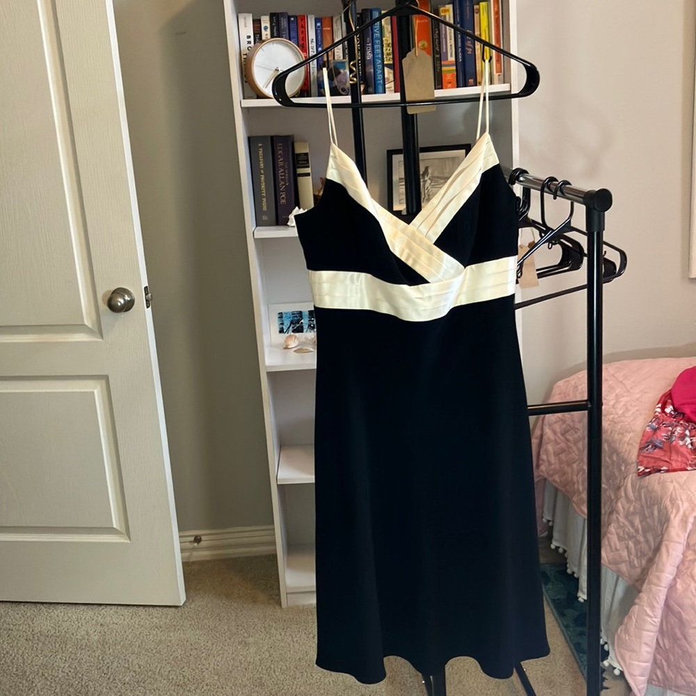 Black and White Wedding Dress